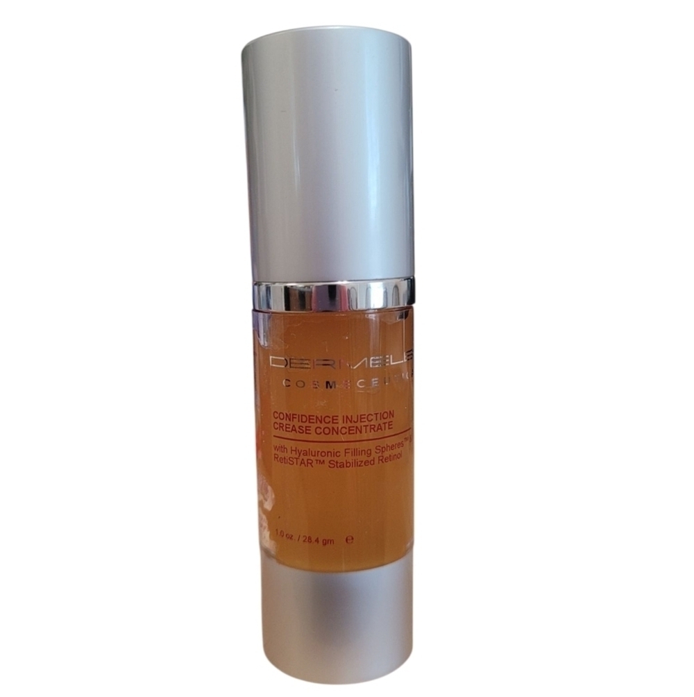 DERMELECT Confidence Injection Crease Concentrate w/ Retinol 1oz Authenic